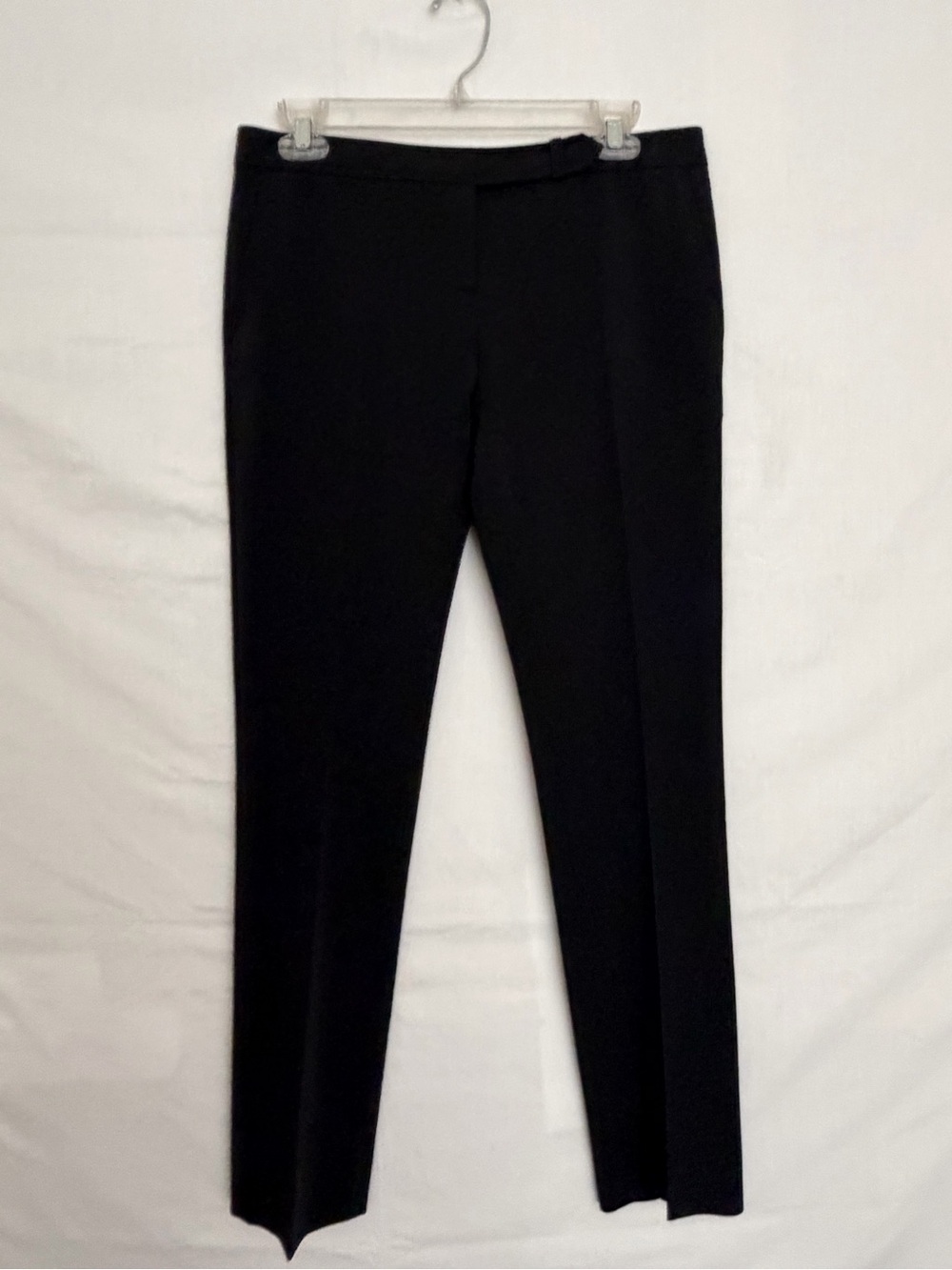Worth New York Black Dress Pants Trousers Sz 2 Stretch Work (A848)